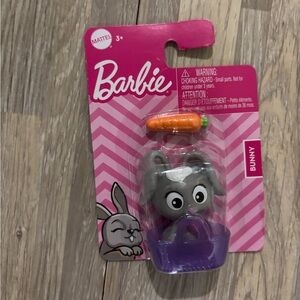 Barbie Bunny figure - Gray and Purple